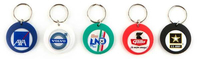 Rubber key Chains- Dome